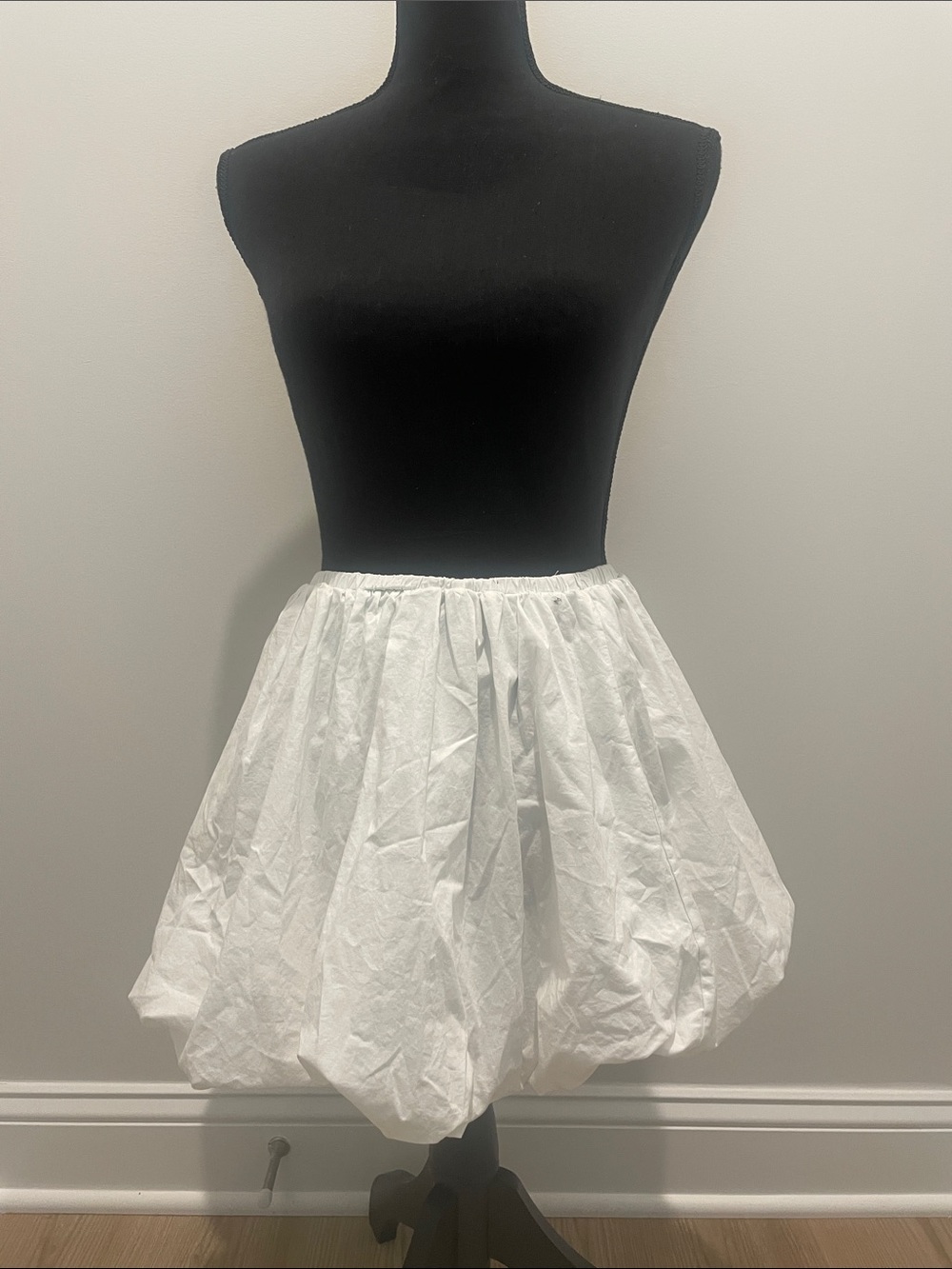 See You Monday White Bubble Skirt